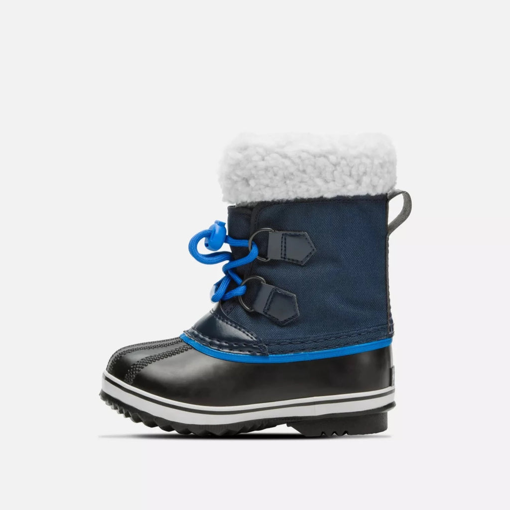 Sorel Collegiate Navy Nylon Yoot Pac Children's Boot