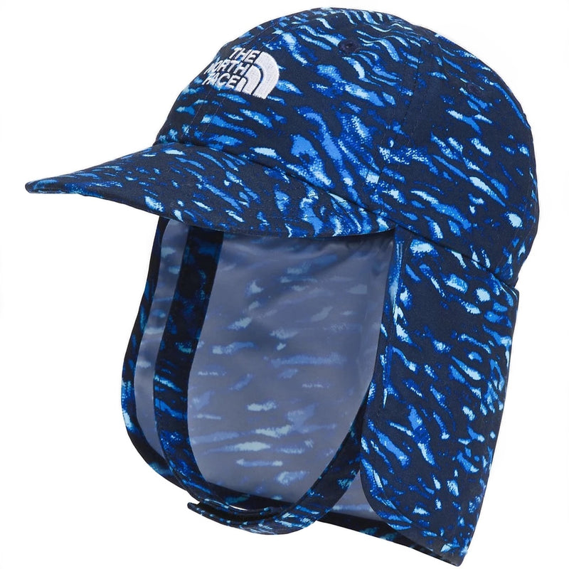 The North Face TNF Blue Bird Camo Class V Sun Buster Baby Hat