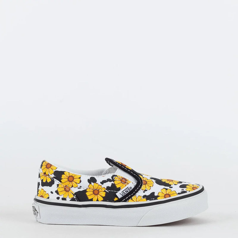 Floral print slip on 2025 vans