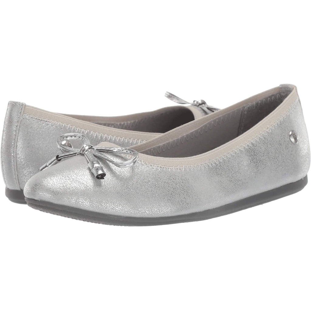 Hush Puppies Silver Josie Youth Mary Jane Shoe
