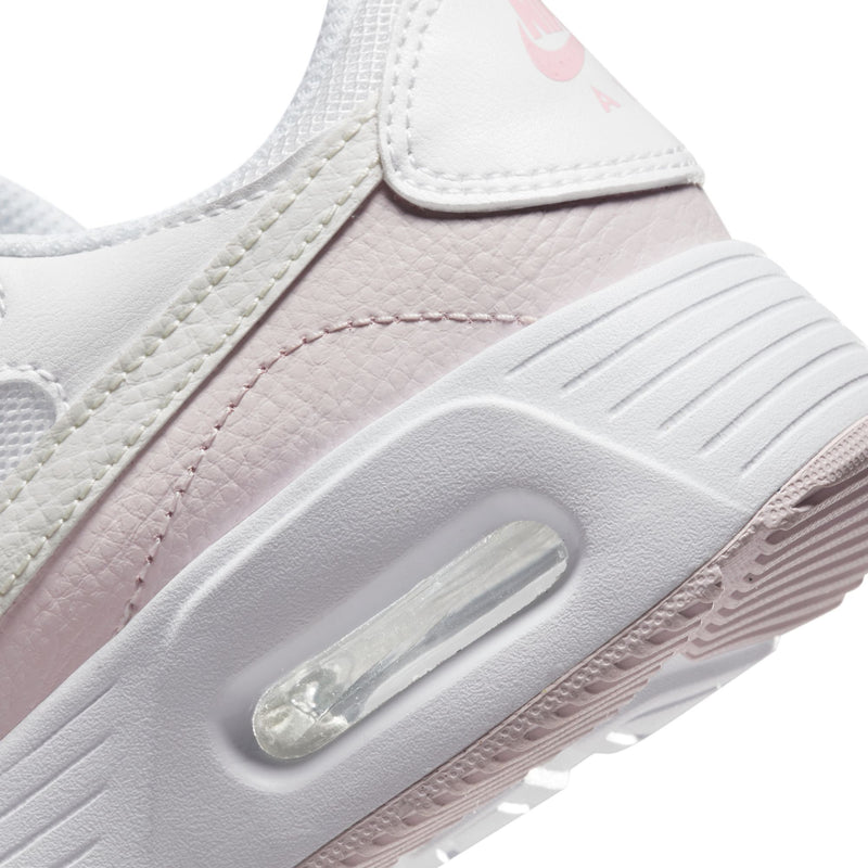 Nike White/Summit White/Pearl Pink Air Max SC Youth Sneaker