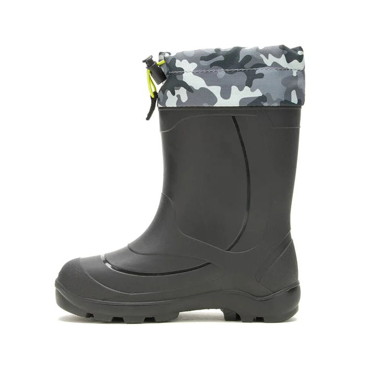 Kamik Black/Charcoal Camo Snobuster 2 Boot