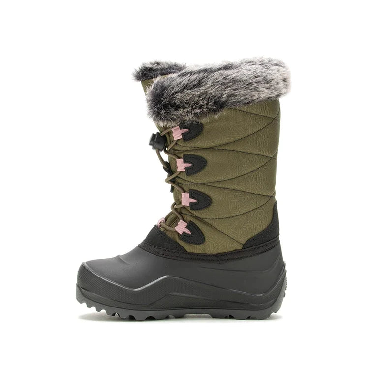 Kamik Dark Olive Snowangel Children s Boot Twiggz