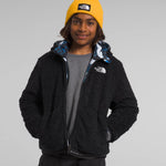 The North Face Optic Blue Mountain Print Mt Chimbo Hooded Jacket