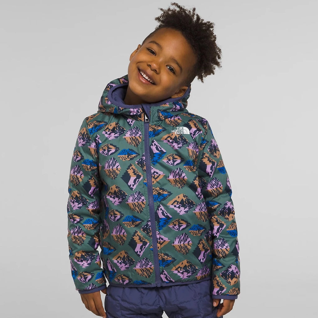 The North Face Cave Blue Kids Reversible Thermoball Jacket