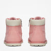 Timberland Pink Pokey Pine Side Zip Mid Toddler Boot