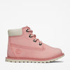 Timberland Pink Pokey Pine Side Zip Mid Toddler Boot