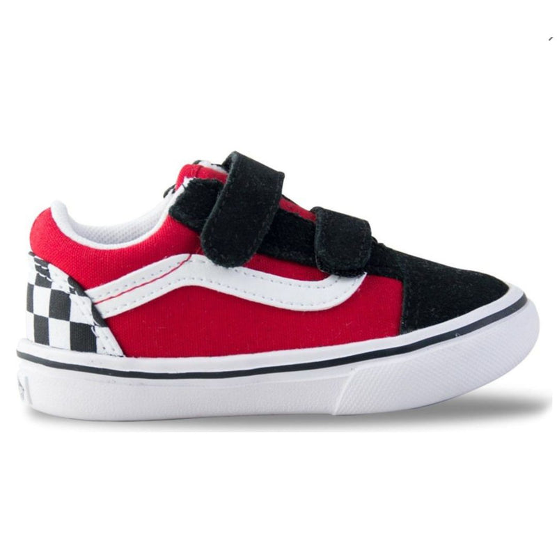 Toddler red vans shoes Clearance