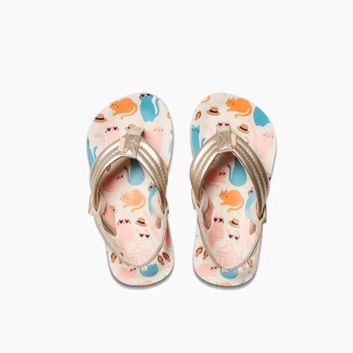 Reef Cool Cats Little Ahi Toddler Sandal