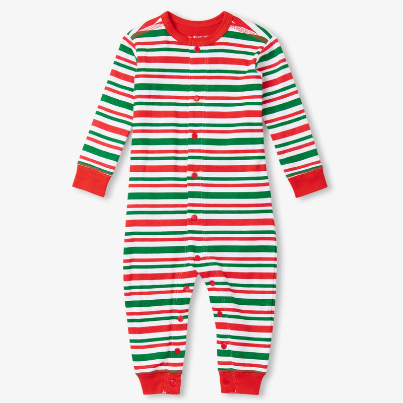 Little Blue House Jingle All The Way Baby Union Suit