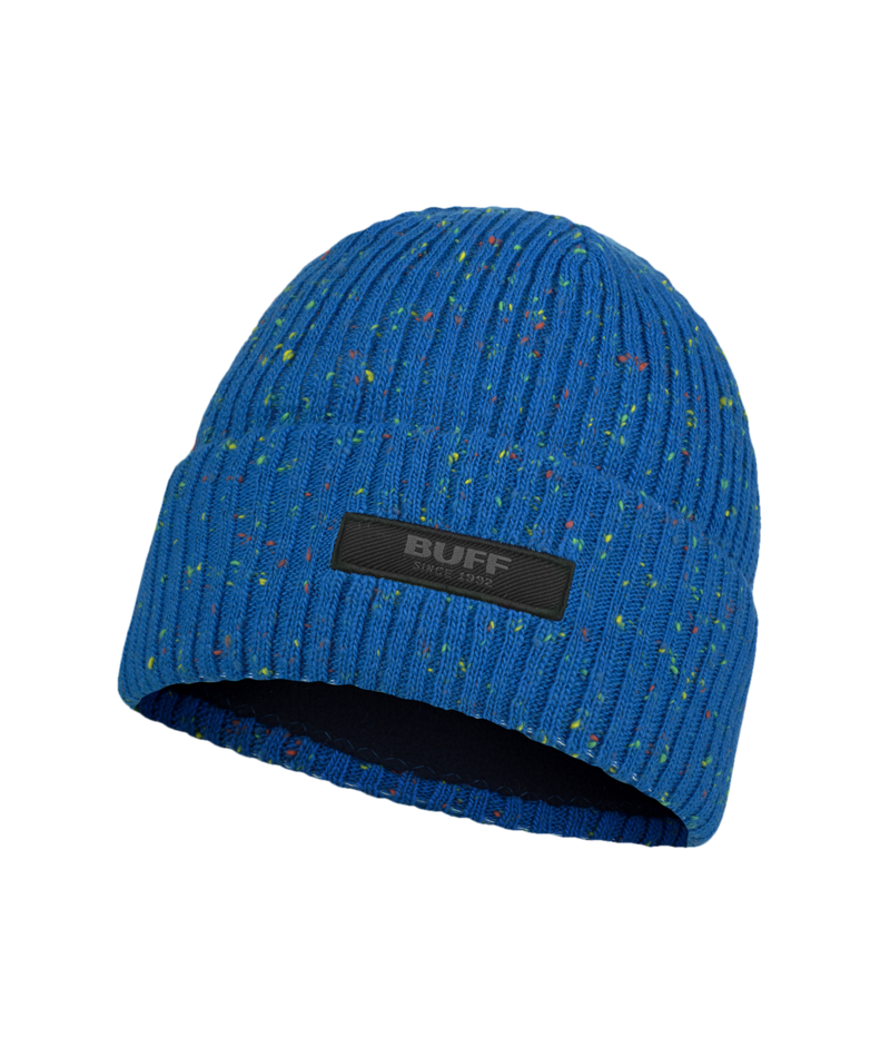 BUFF Olympian Blue Knitted and Fleece Hat