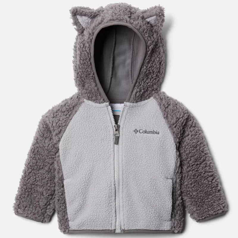 Columbia City Grey Foxy Baby Full Zip Sherpa Infant Jacket