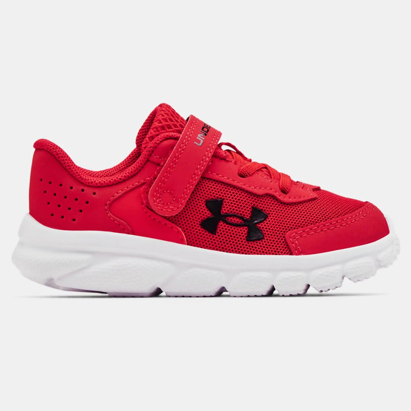 Under Armour Red White Black Assert 9 A C Toddler Sneaker Twiggz