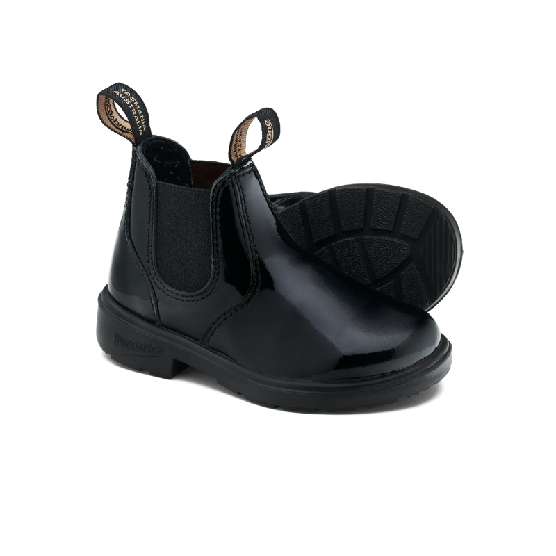 Blundstone Black Patent Kids Boot