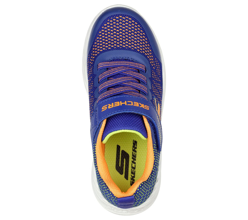 Skechers Blue/Orange Nitro Sprint Karvo Children's Sneaker