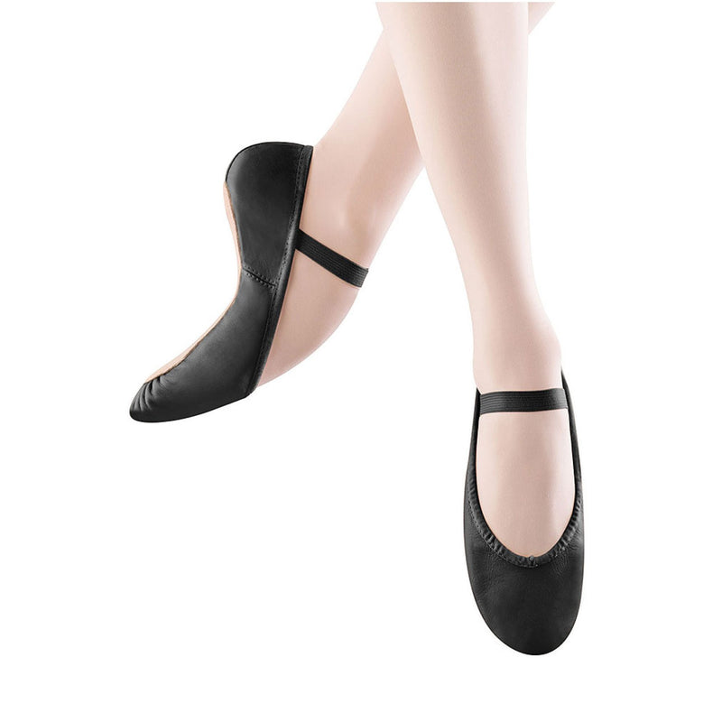 Bloch Dansoft Black Ladies' Leather Ballet Slipper