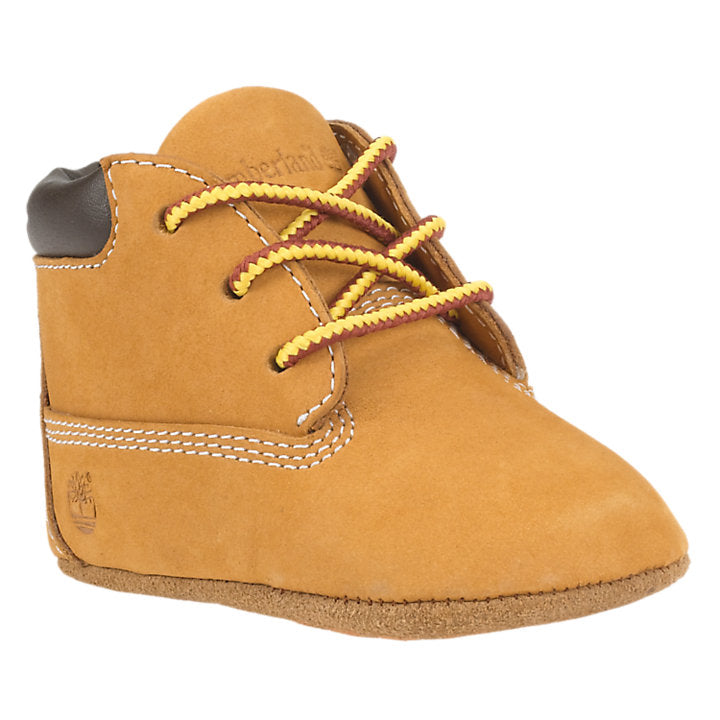 Timberland Wheat Crib Booties with Hat Twiggz