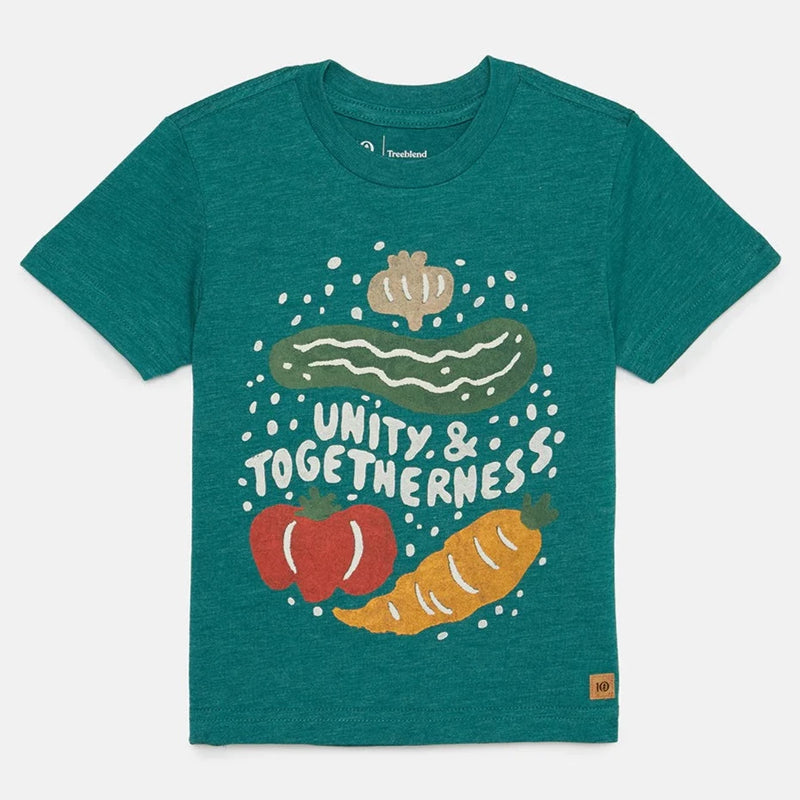 tentree North Sea Heather Unity Kids T-Shirt