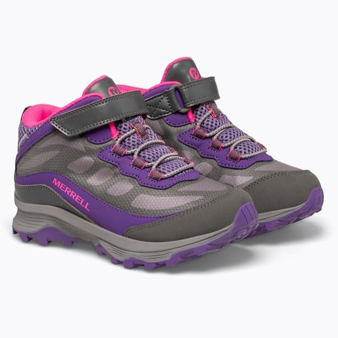Waterproof Boot Purple Merrell Hiking Boots Merrell Grey/Pink