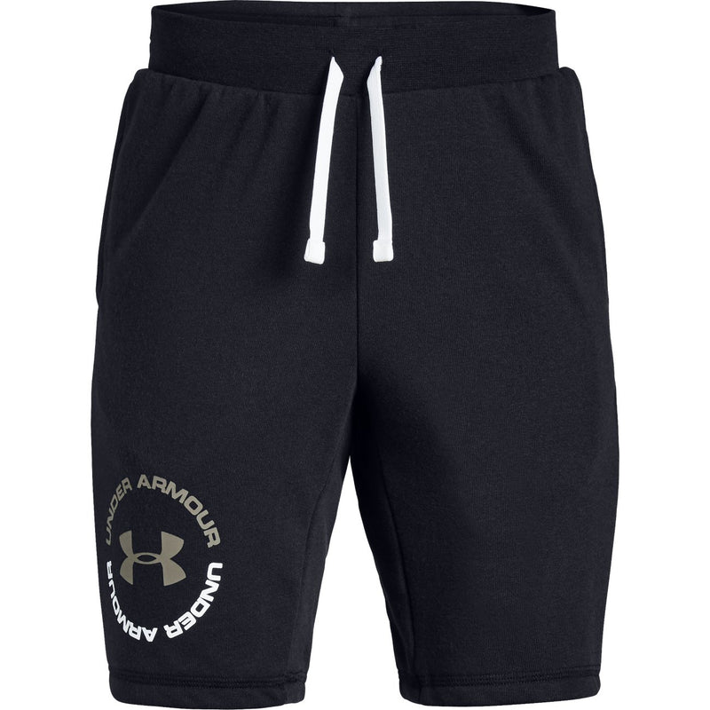  Under Armour Girls' Rival Terry Tapered Pants , Black