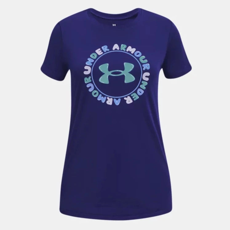 Blue under armour t shirt hot sale