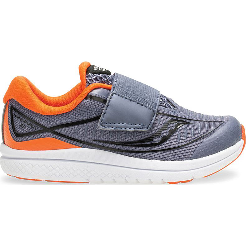 Saucony Grey/Orange Kinvara 10 Jr Baby/Toddler Sneaker – Twiggz