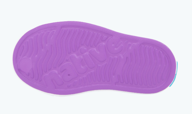 Native Shoes Starfish Purple/Shell White Children's Jefferson Shoe