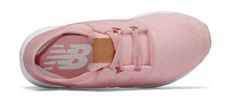 New Balance Himalayan Pink White Cruz Knit A C Children s Sneaker