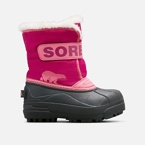 Sorel Tropic Pink Deep Blush Baby Toddler Snow Commander Boot Twiggz