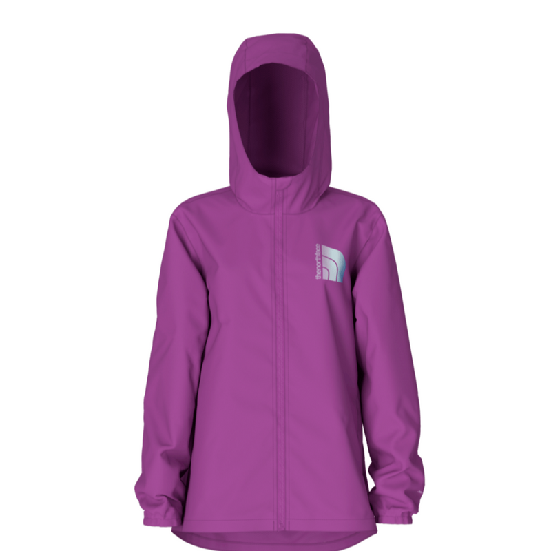 The North Face Purple Cactus Flower Zipline Rain Jacket Twiggz