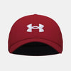 Under Armour Red/White Youth Blitzing Cap