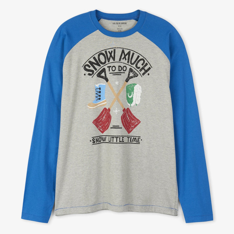 Little Blue House Winter Traditions Mens Long Sleeve Tee