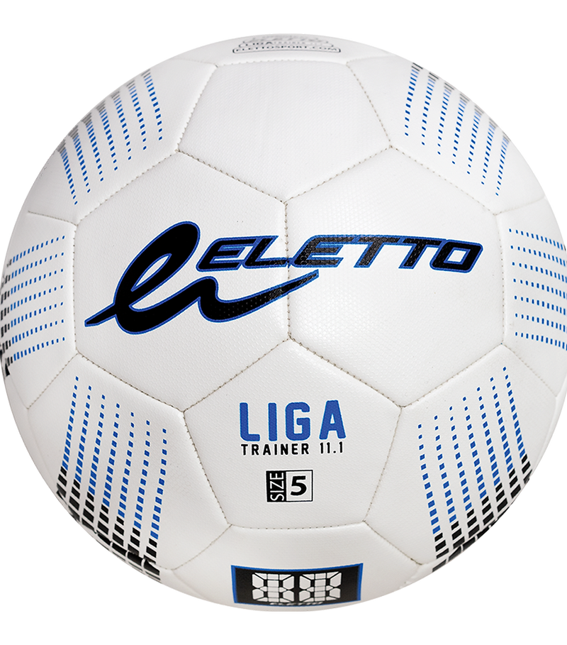 Eletto White/Cyan/Black Liga Trainer 11.1 Soccer Ball