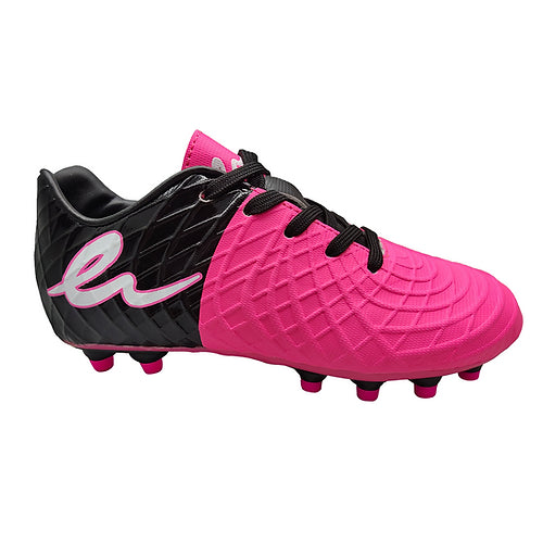 Eletto Neon Pink/Black/White Lazzaro Jr. Soccer Shoe
