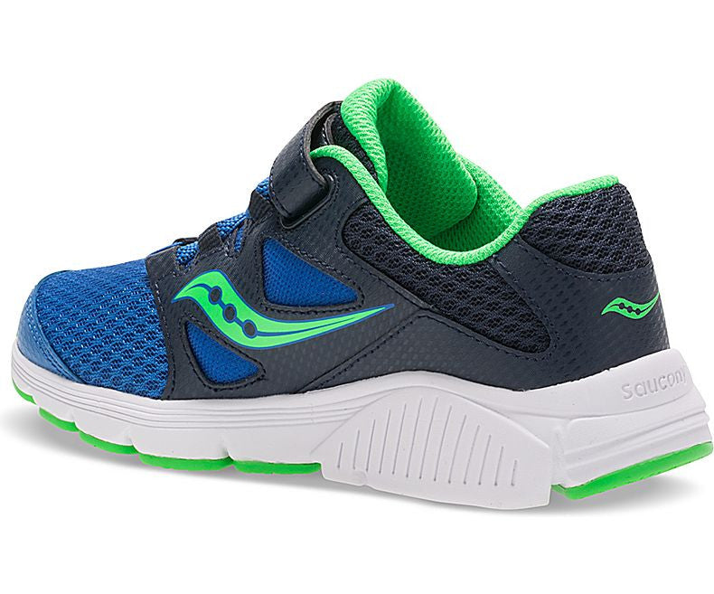 Saucony Navy Green Kotaro 4 A C Children s Sneaker Twiggz