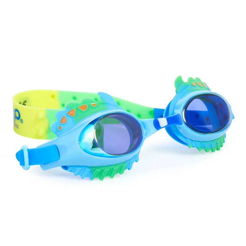Bling2O Jurassic Hybrid Light Blue Dinosaur Style Goggles Twiggz