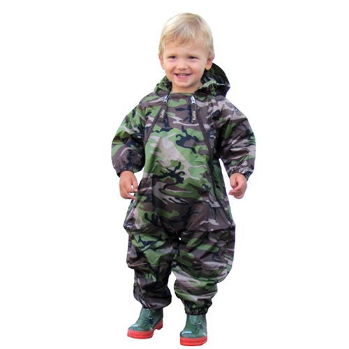 Tuffo Camo Muddy Buddy Toddler Rainsuit Twiggz