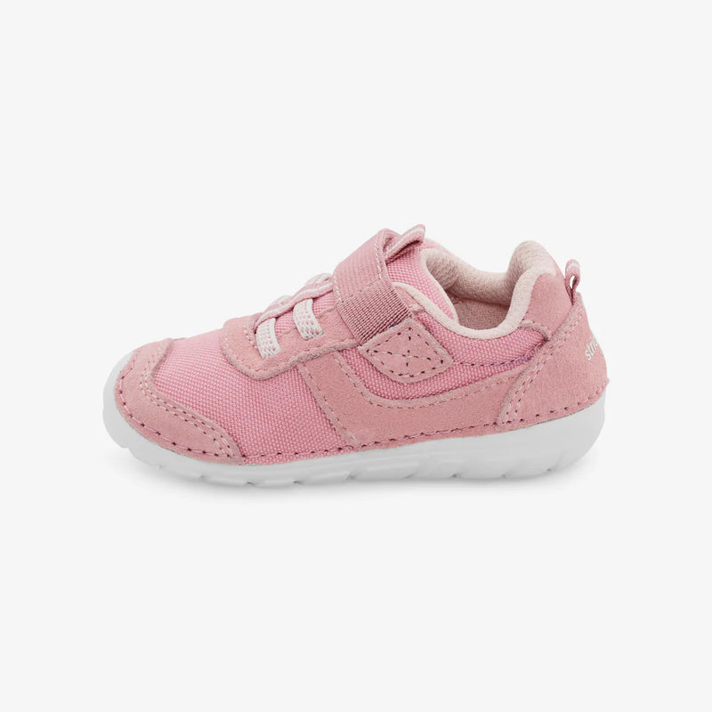 Stride Rite Pink Zips Runner Baby Toddler Sneaker