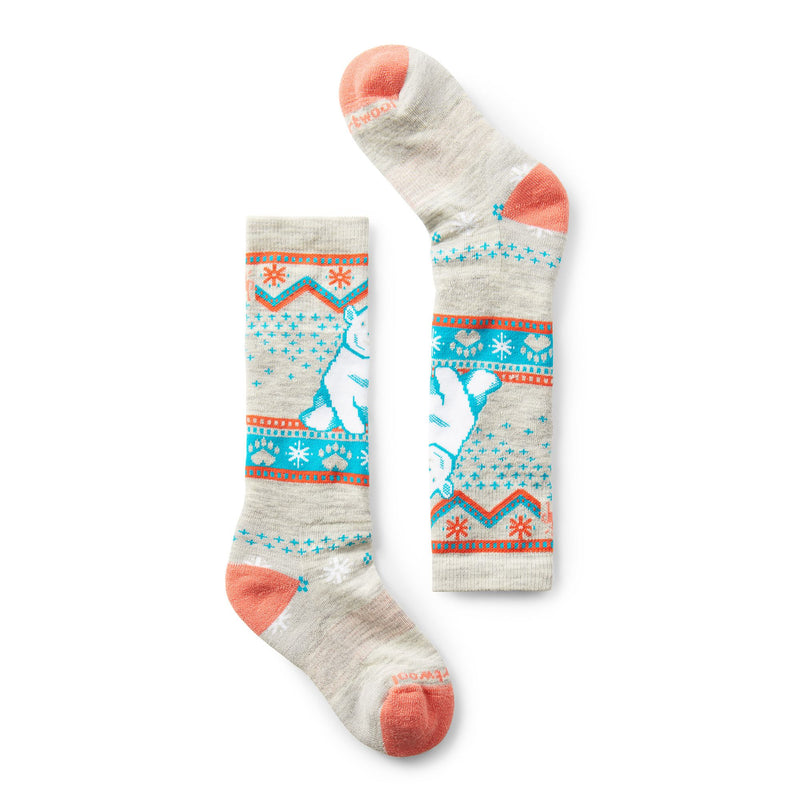 Smartwool Ash Polar Bear Pattern Wintersport Sock