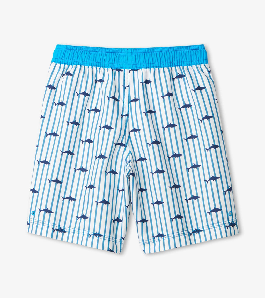 Hatley Silhouette Sharks Board Shorts