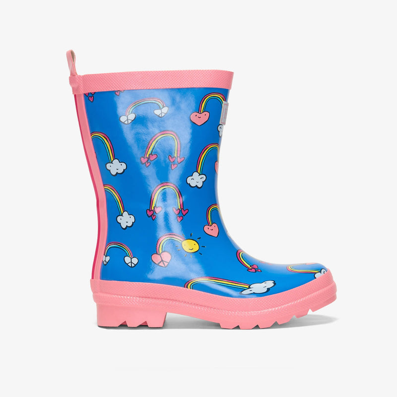 Hatley Summer Sky Shiny Rain Boots – Twiggz1
