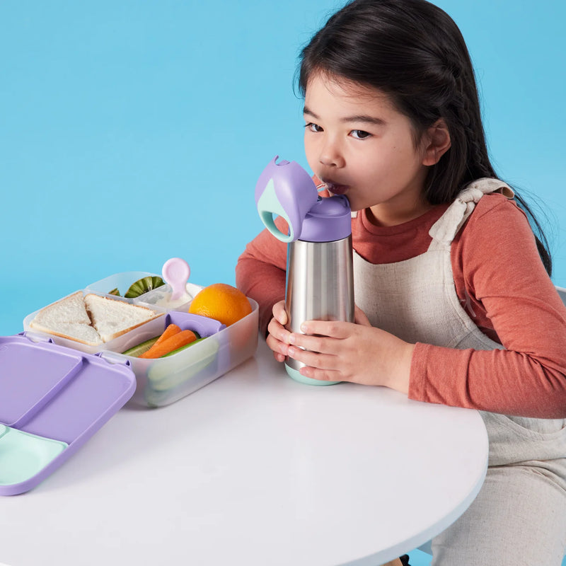 B.box Lilac Pop 500ml Insulated Drink Bottle