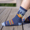 Darn Tough Denim Van Wild Micro Crew Light Sock