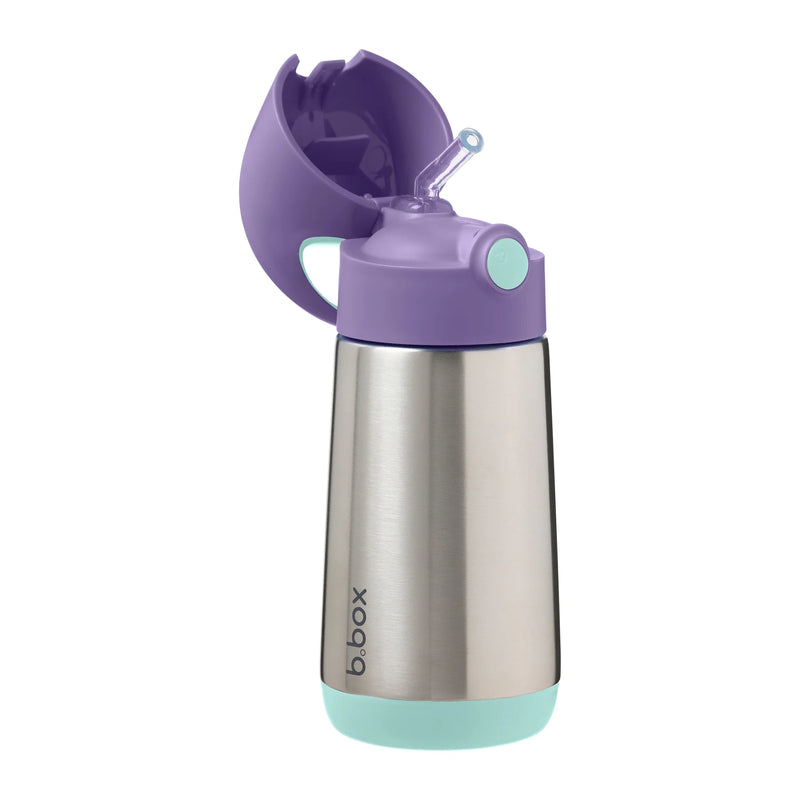 B.box Lilac Pop 350ml Insulated Drink Bottle