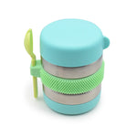 melii Blue Insulated Fidget Food Jar