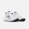 Reebok White/Core Black/Barely Grey Press Youth Sneaker