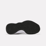 Reebok White/Core Black/Barely Grey Press Youth Sneaker