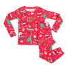 Books To Bed Red Twas The Night Before Christmas Book and Pajama Set