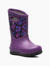 BOGS Purple Multi Petal Neo-Classic Boots