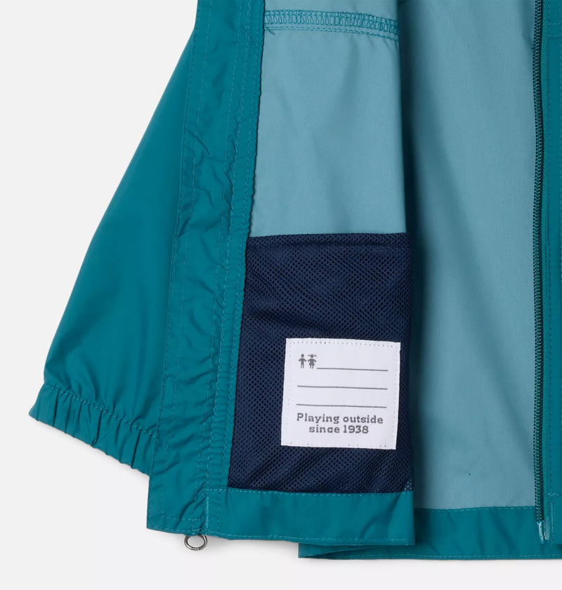 Columbia River Blue Glennaker Toddler Rain Jacket